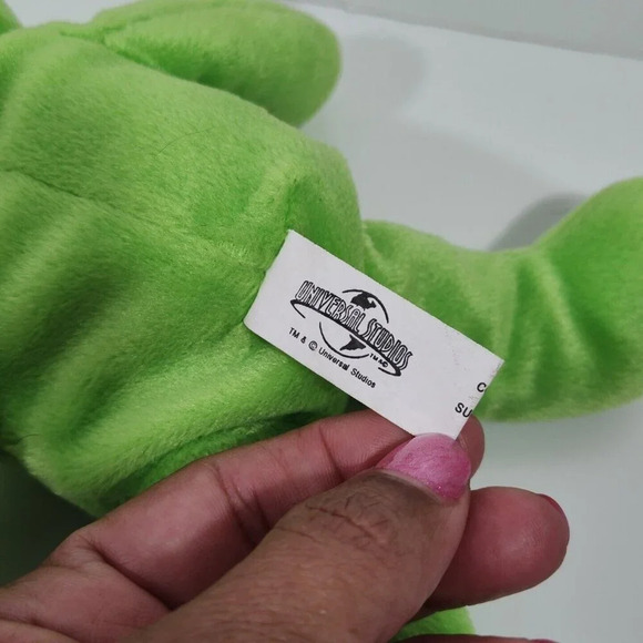Universal Studios Green Bear Stuffed Animal Plush Toy 8 inch - Picture 5 of 7